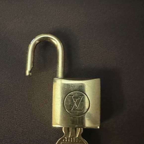 Authentic Louis Vuitton Padlock & Key Set - Picture 3 of 6